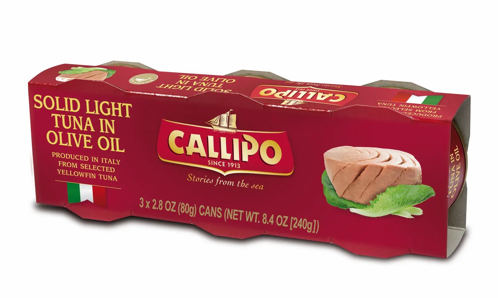 Callipo - Atún en Aceite de Oliva 3x80g