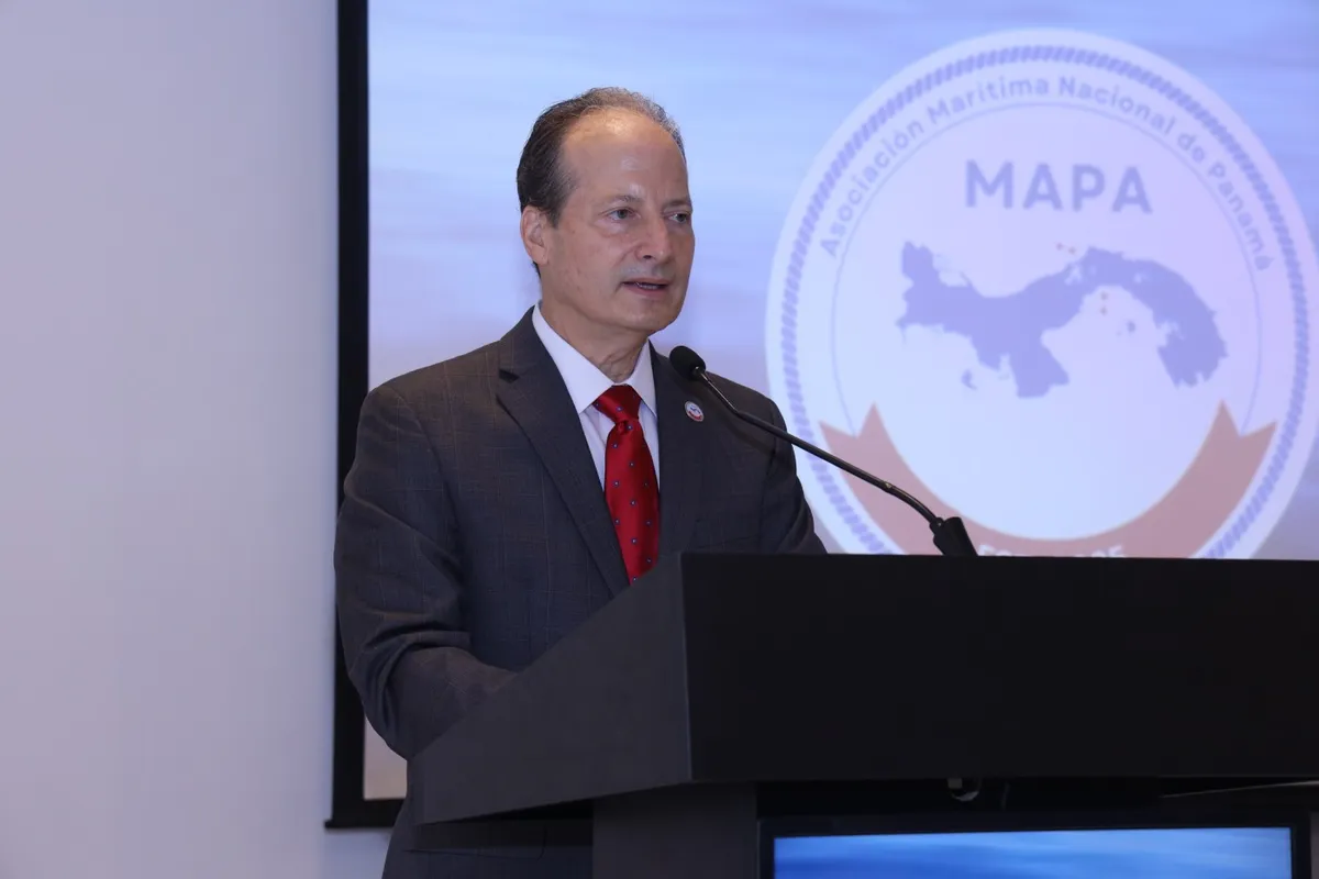 Ricardo Lince Boyd, Presidente de la Asociación Marítima Nacional de Panamá.