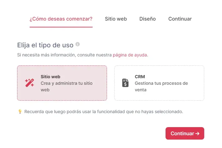Continúa con el proceso de creación de cuenta completando los datos requeridos.