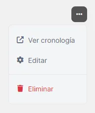 Panel de acciones 

rápidas

 visible