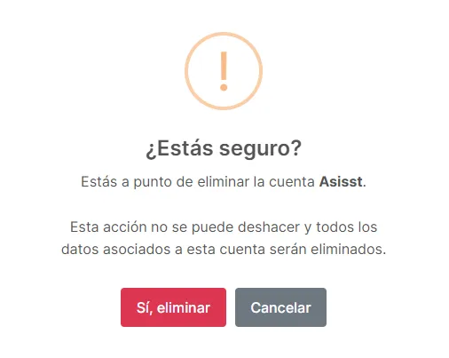 Proceso de eliminación